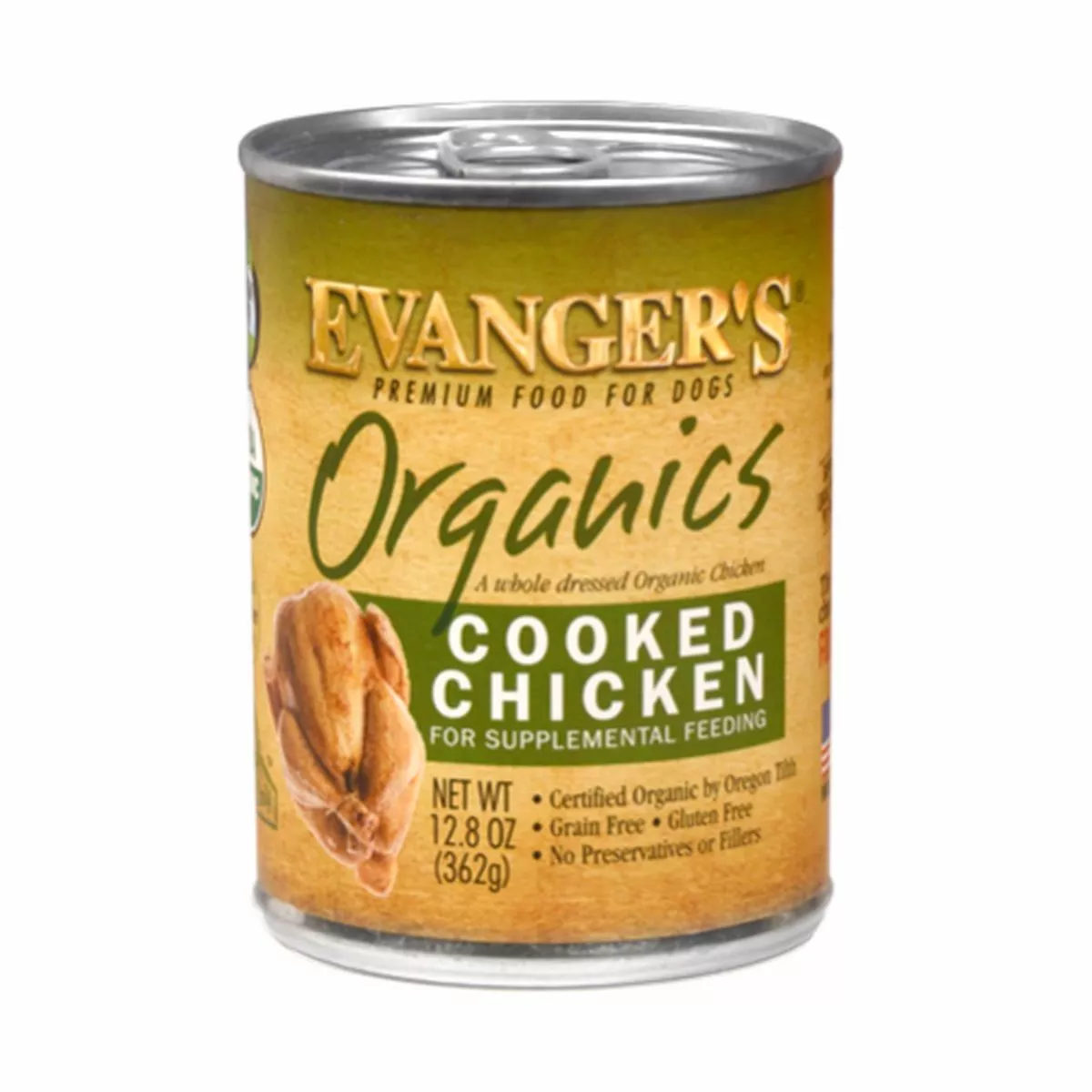 Evanger's Organic Cooked Chicken