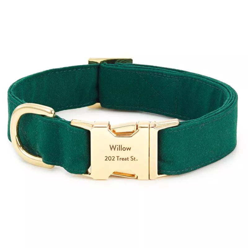 Evergreen Dog Collar S-11-16