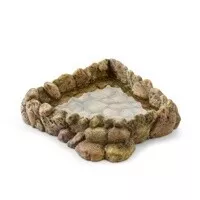 EXO TERRA CORNER PEBBLE DISH XL