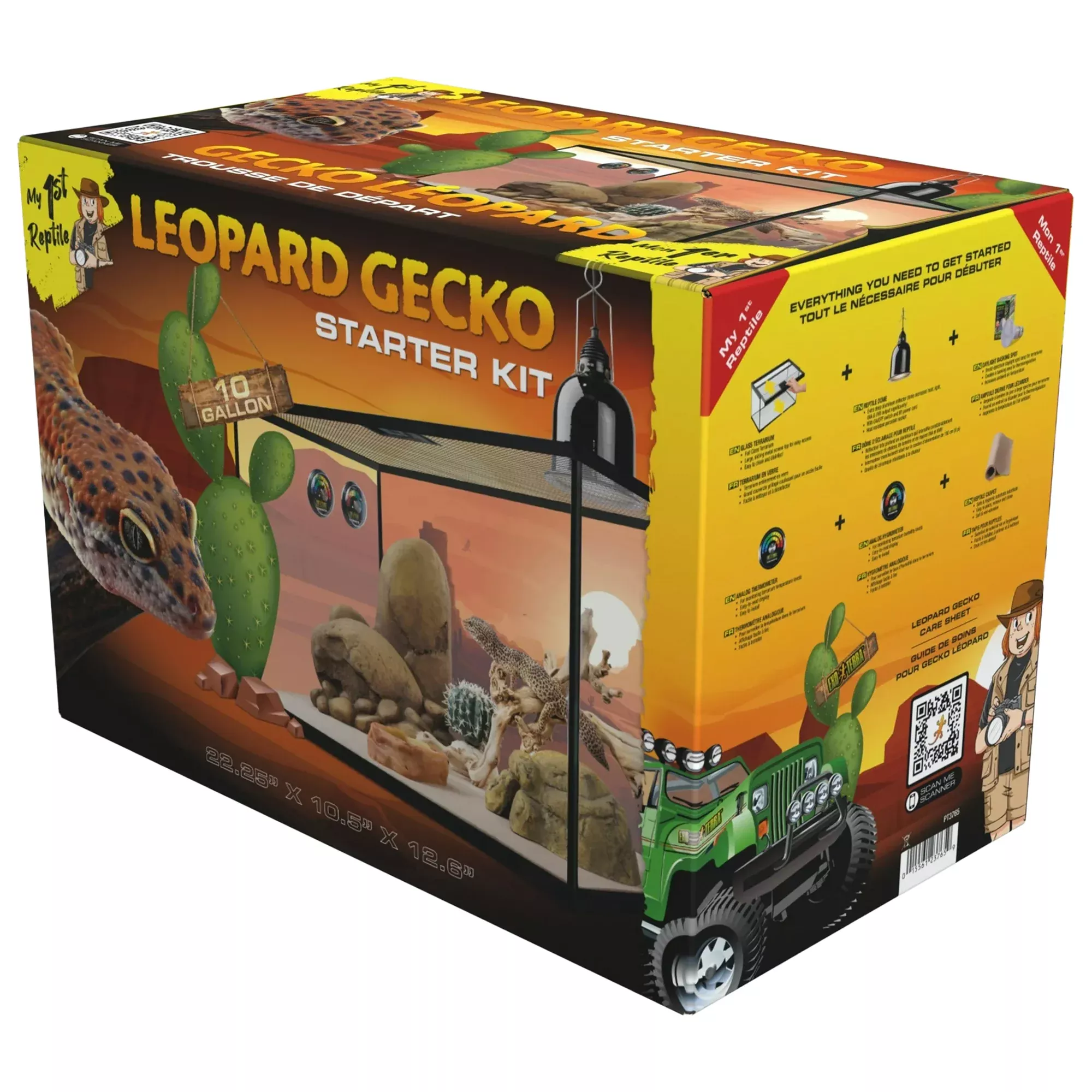 EXO TERRA - Leopard Gecko Reptile Starter Kit