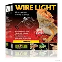*EXO TERRA WIRE CLAMP LAMP LG