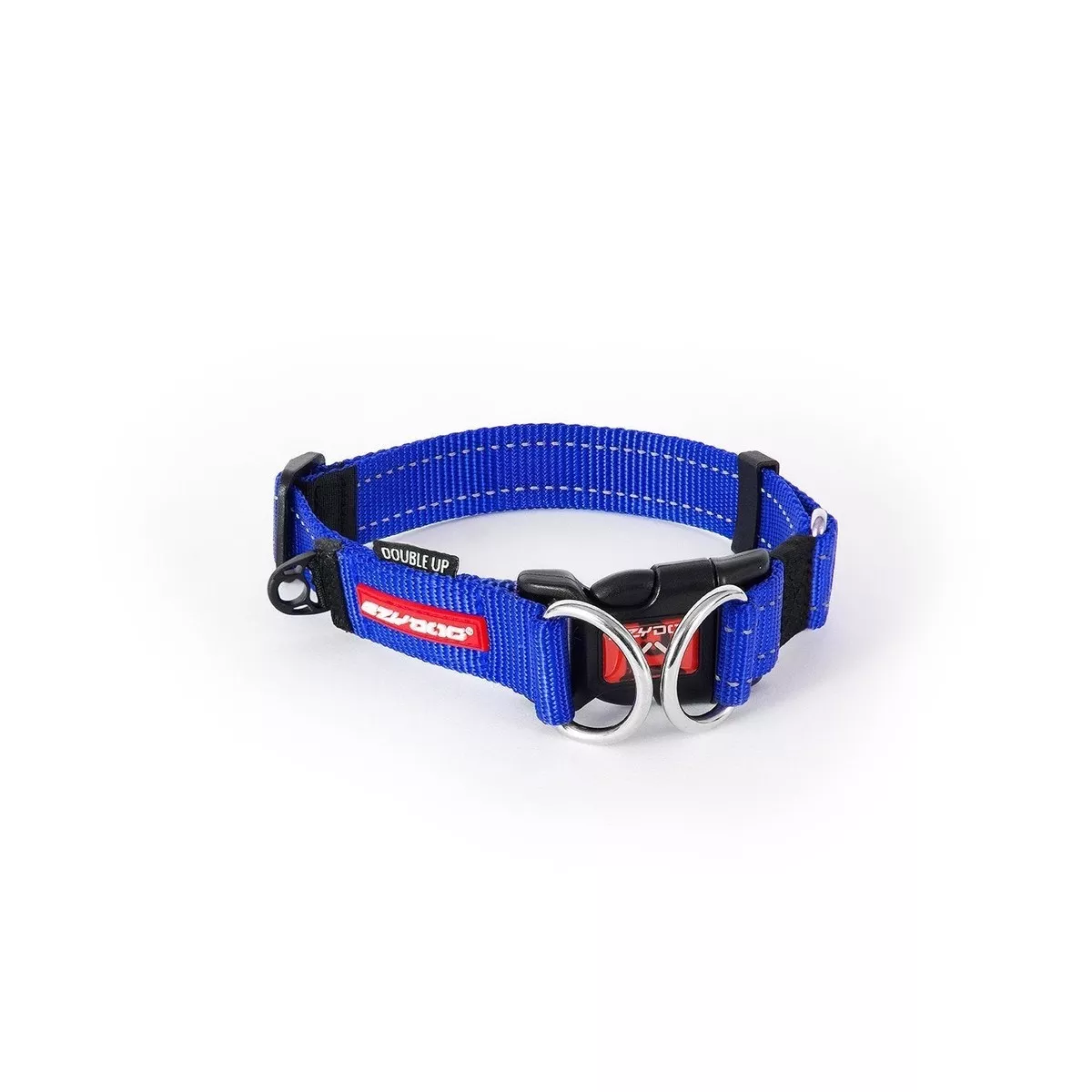 EzyDog Double Up Dog Collar Small Blue