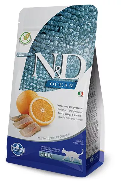 Farmina N&D Cat Ocean Herring & Orange