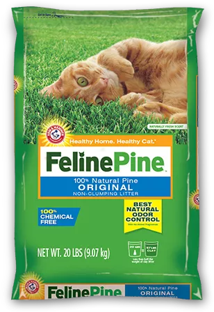 Feline Pine Original Natural Pine Cat Litter 20 LB