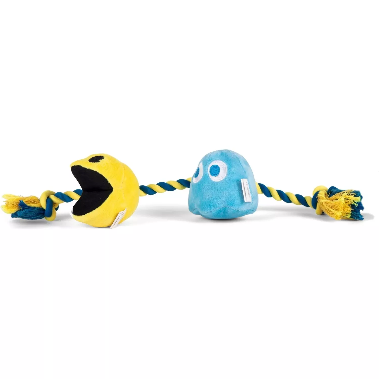 Fetch For Pets Pac-Man Pac-Man & Inky Sliding Rope Dog Toy
