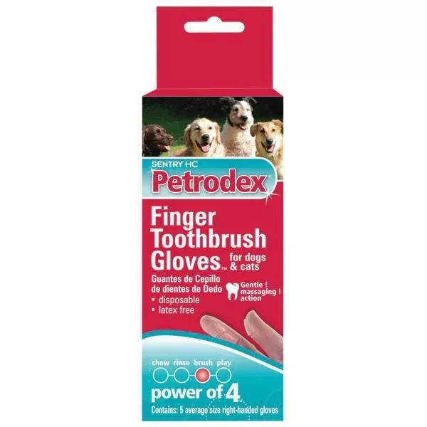Finger Toothbrush Gloves 5 pack