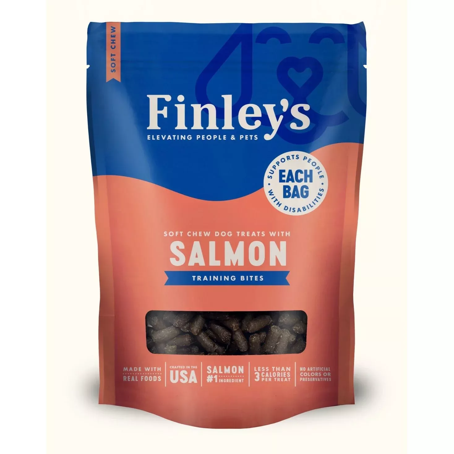 Finley's Soft Chew Training Bites - Salmon 6oz