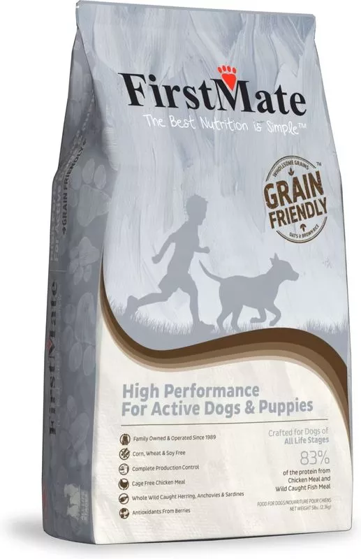 Firstmate Dog Food Grain Friendly High Performance 5 lbs