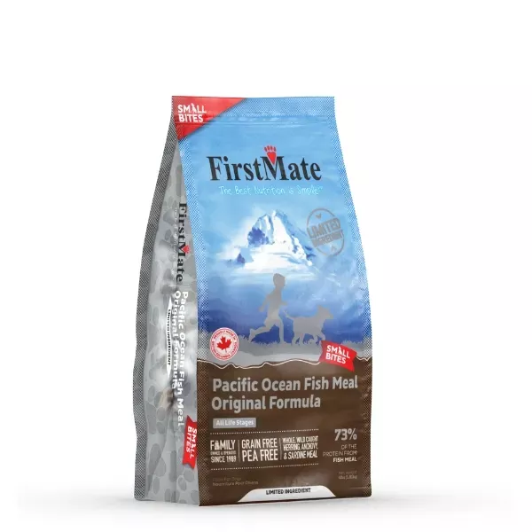 FirstMate Limited Ingredient Pacific Ocean Fish Meal Formula for Dogs - Small Bites