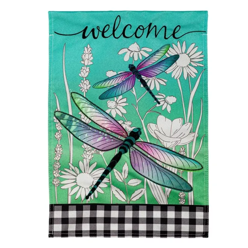 Flag Dragonflies & Wildflowers | Lawn & Garden