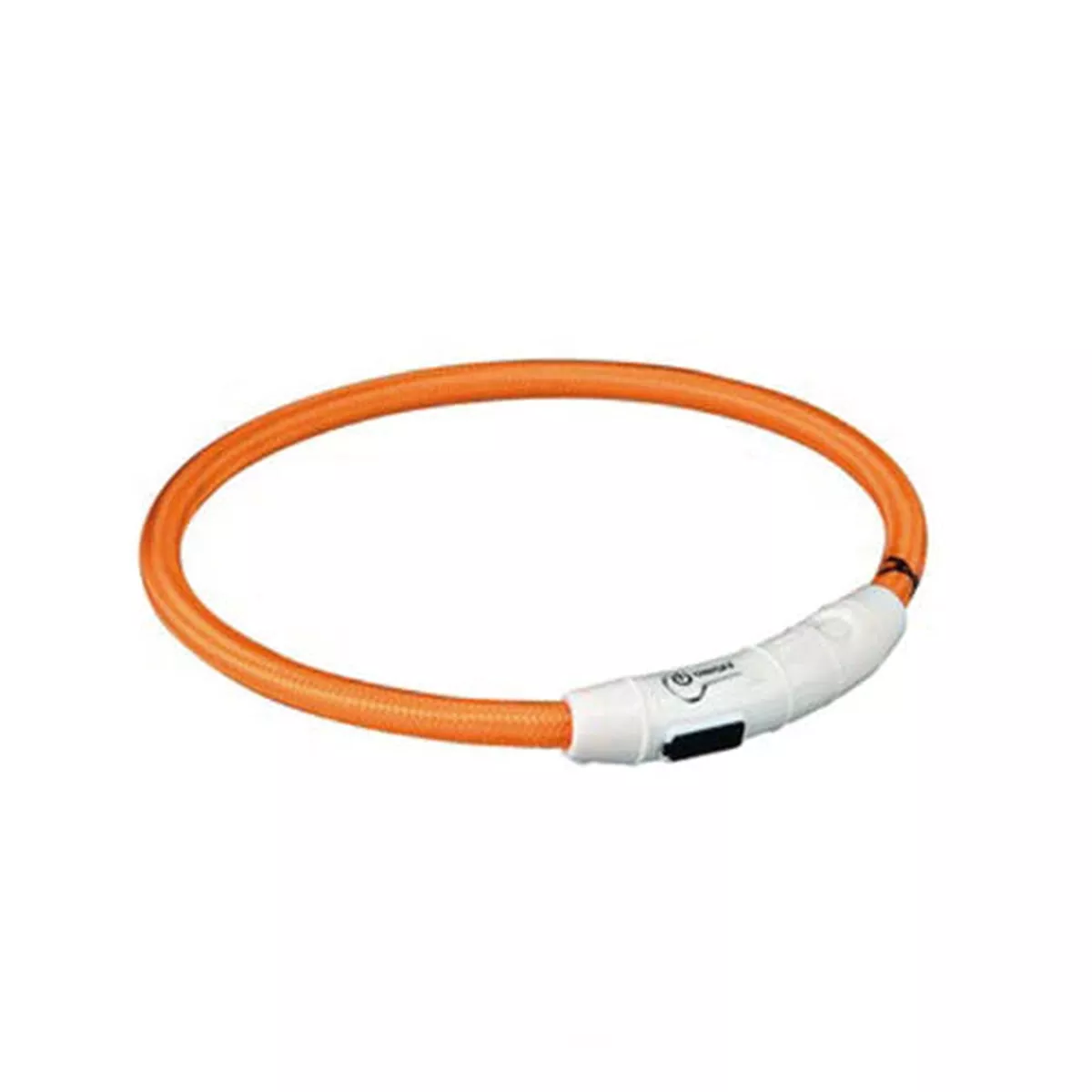 Flash Light Ring Dog Collar Usb – Orange