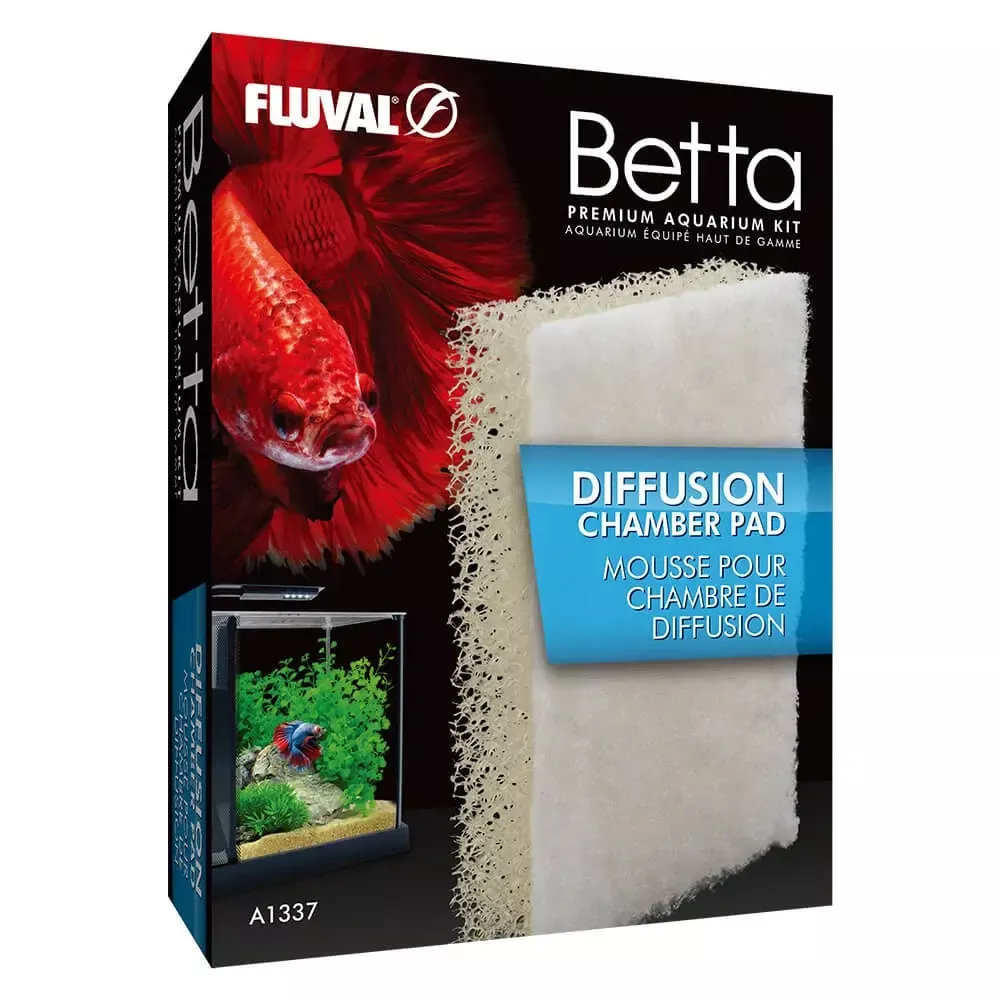 Fluval Betta Diffusion Chamber Pad, 4-pk