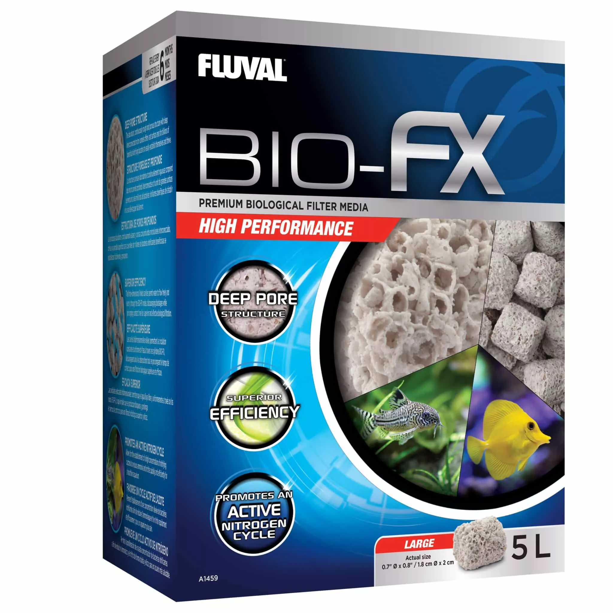 Fluval Bio-FX Premium Filter Media, 5L