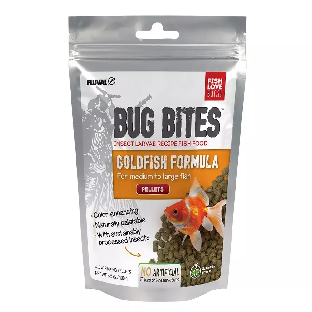 Fluval Bug Bites Goldfish Pellets 3.5 oz