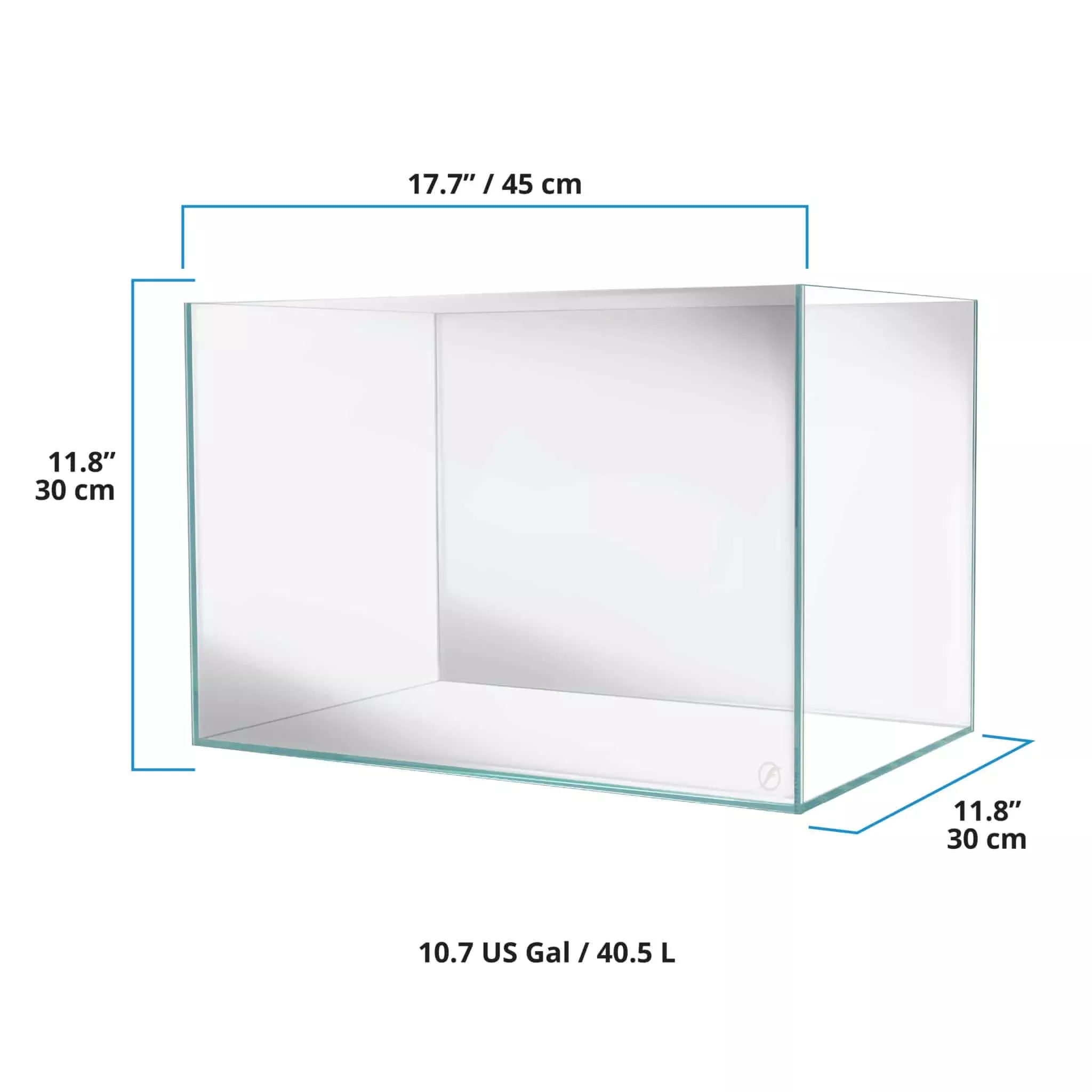 Fluval Visi-White Rimless Aquarium Set