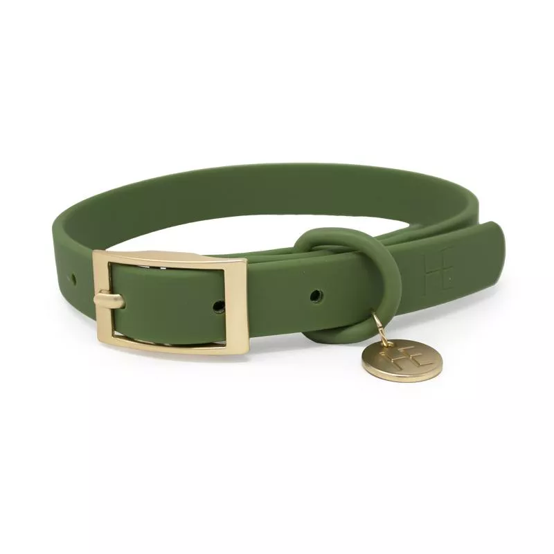 Forest Green ‘All Weather’ Dog Collar
