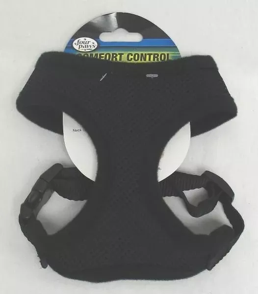 Four Paws Comfort Control Harness X-Small Black