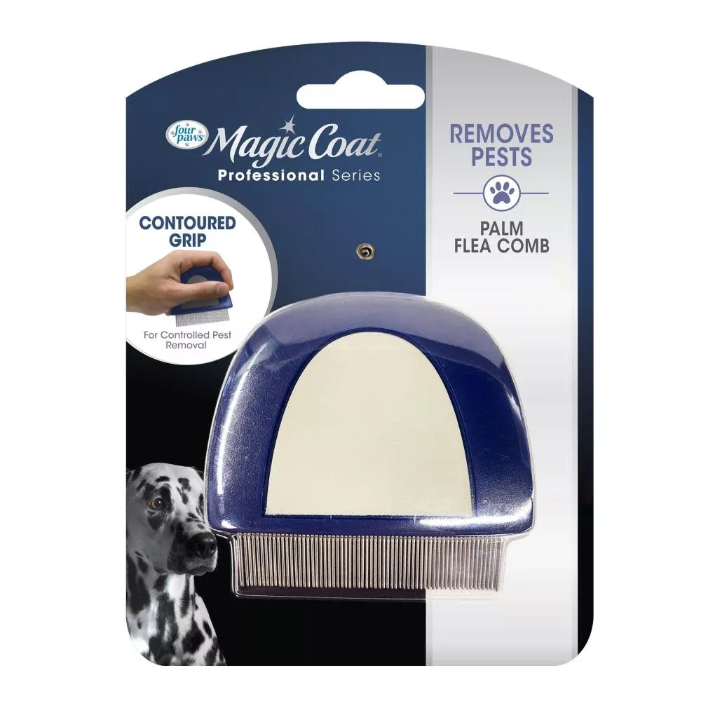 Four Paws Magic Coat Professional Palm Flea Comb