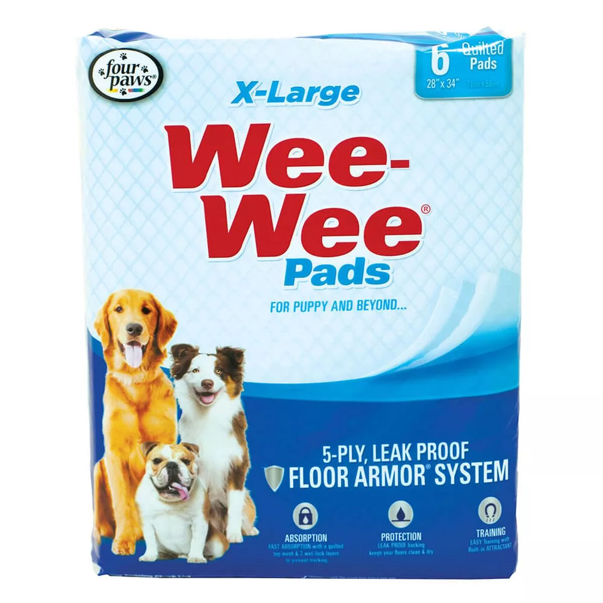 Four PawsWee-Wee Pads, X-Large