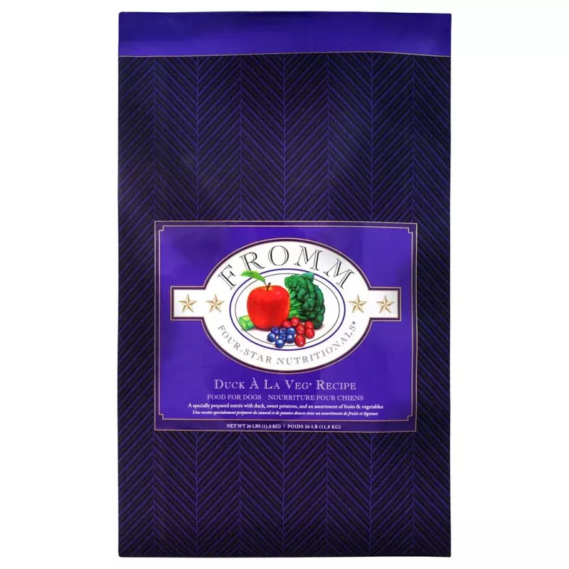 *Four Star Grain Free Duck La Veg 26lb