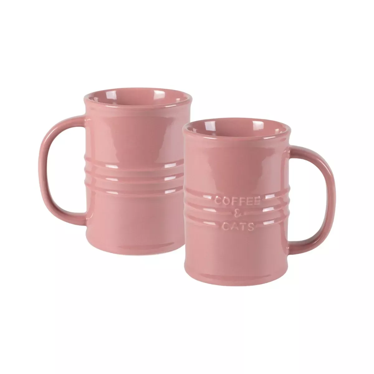 Fringe PetShop Sculpted Mug - Coffee & Cats