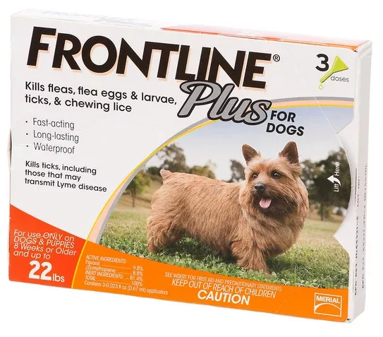 Frontline Plus for Small Dogs and Puppies