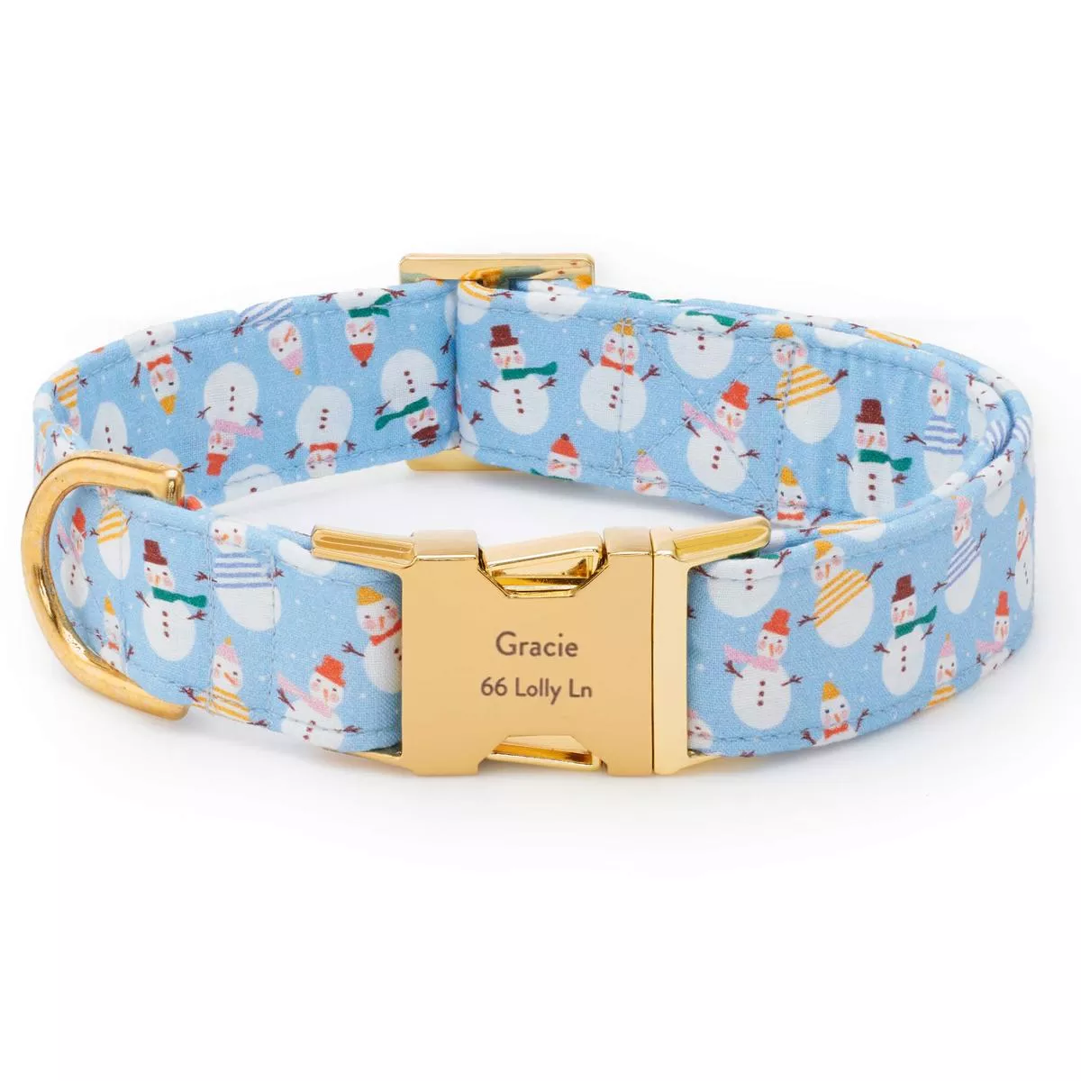 Frosty Friends Dog Collar