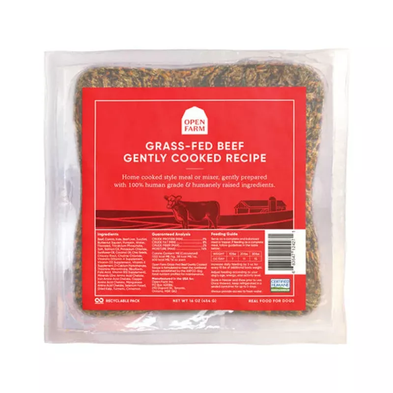 *Frozen Gently Cooked Beef