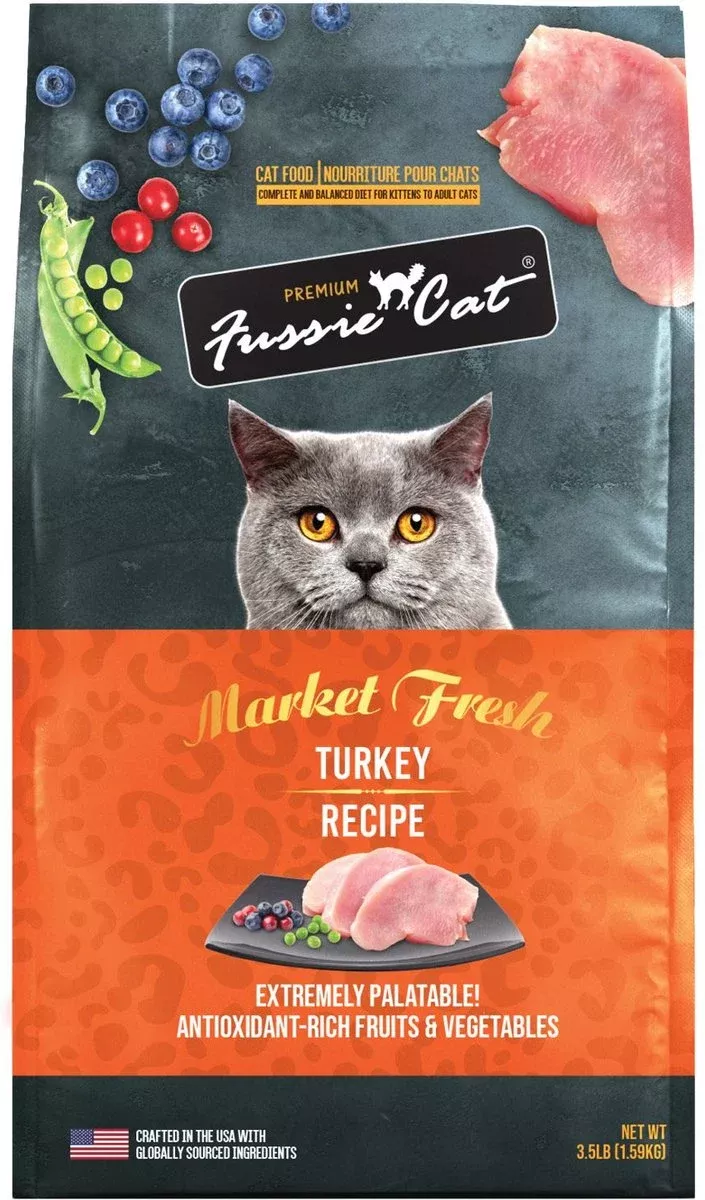 Fussie Cat market fresh dry Turkey