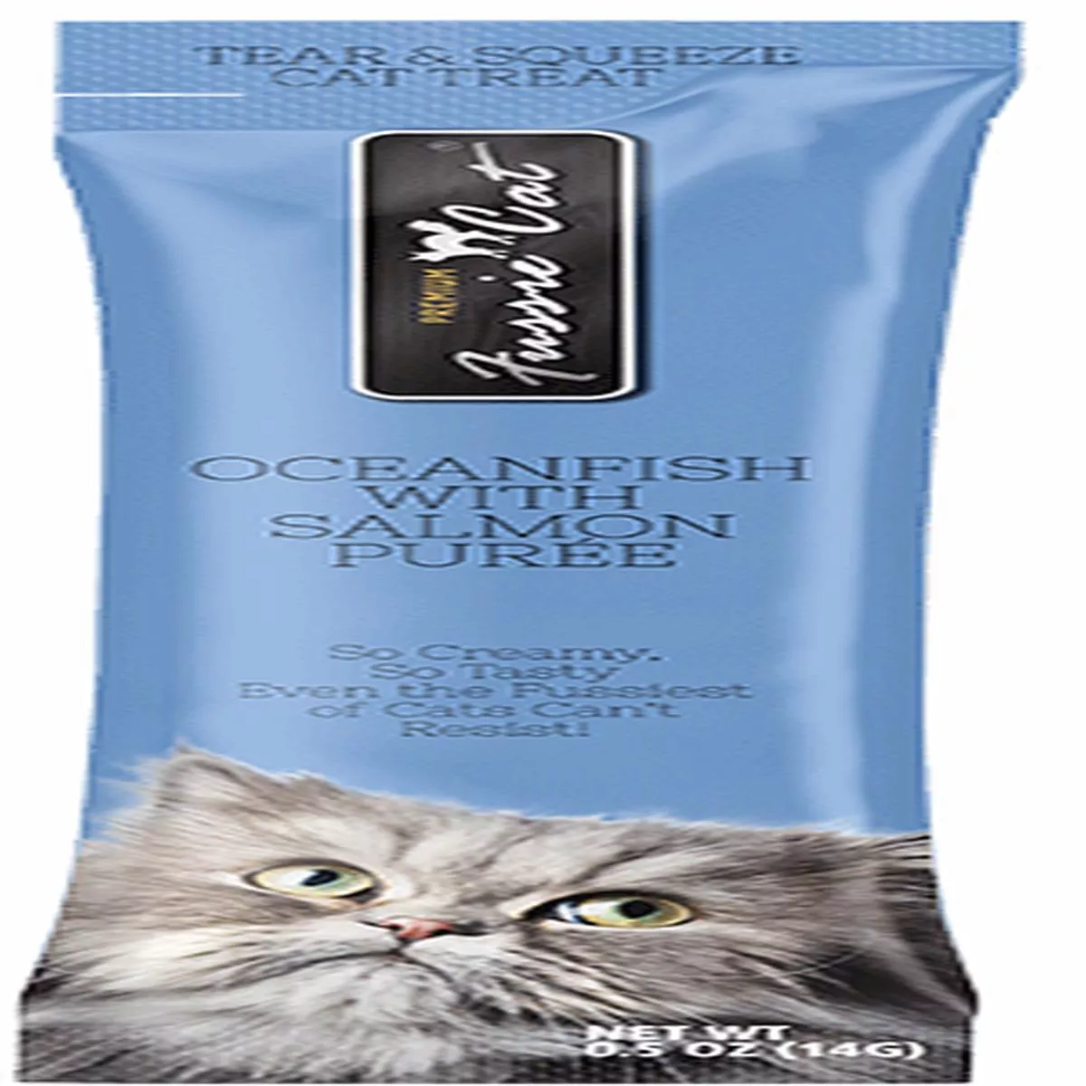 Fussie Cat Oceanfish with Salmon Pure
