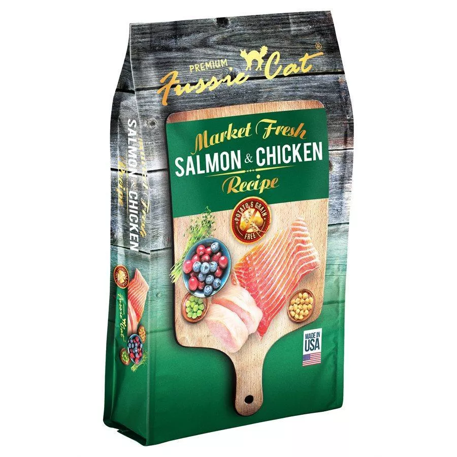 Fussie Cat Salmon & Chicken Formula Cat Food