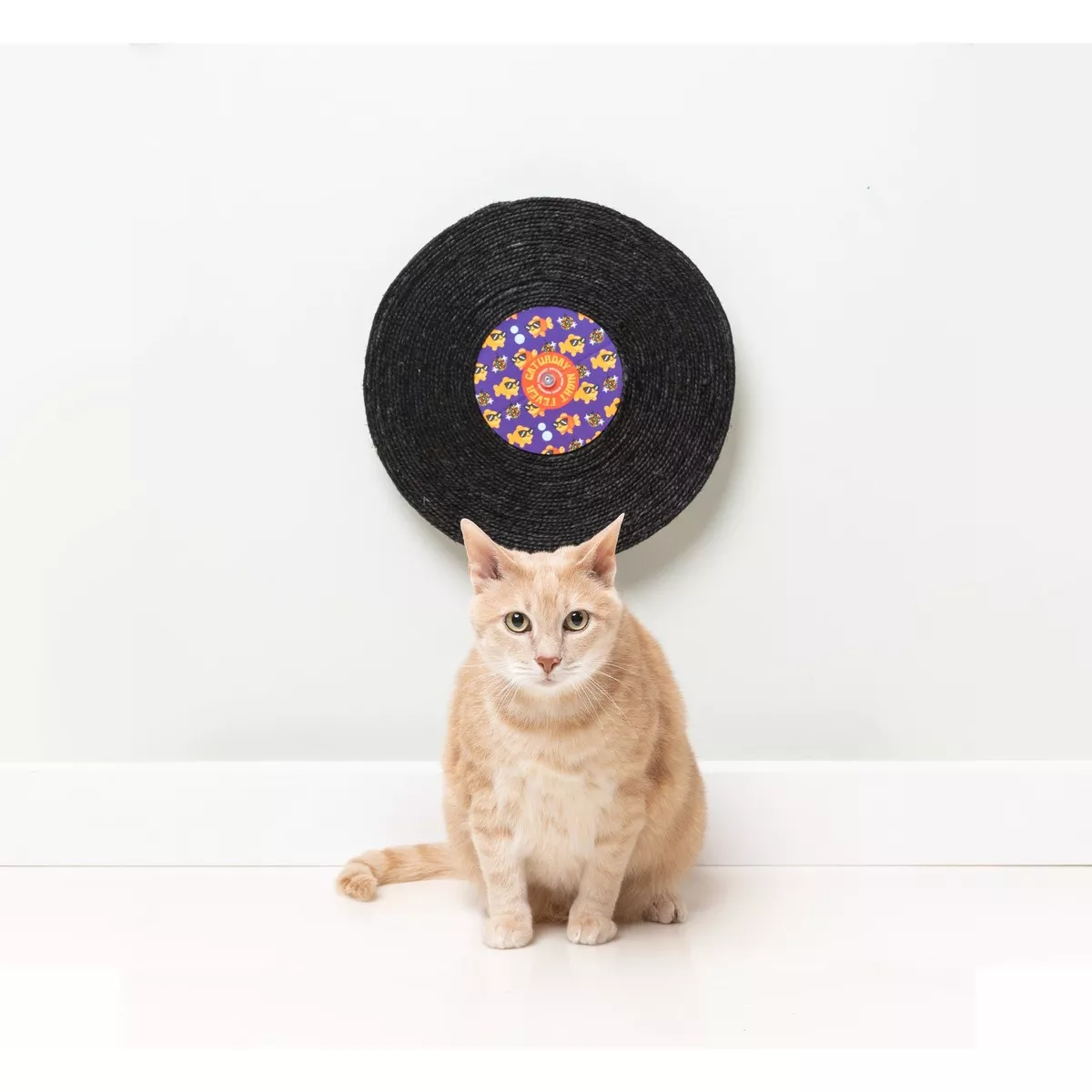 FuzzYard Cat Record Scratcher Caturday Night Fever ***