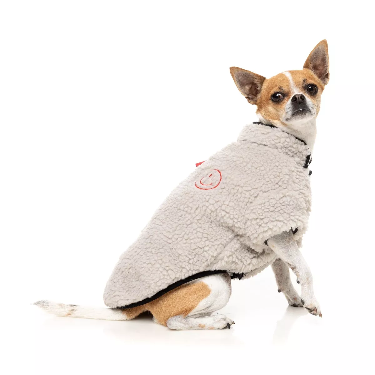 FuzzYard Dog Apparel Jacket Basecamp Stone Size 6 ^+^