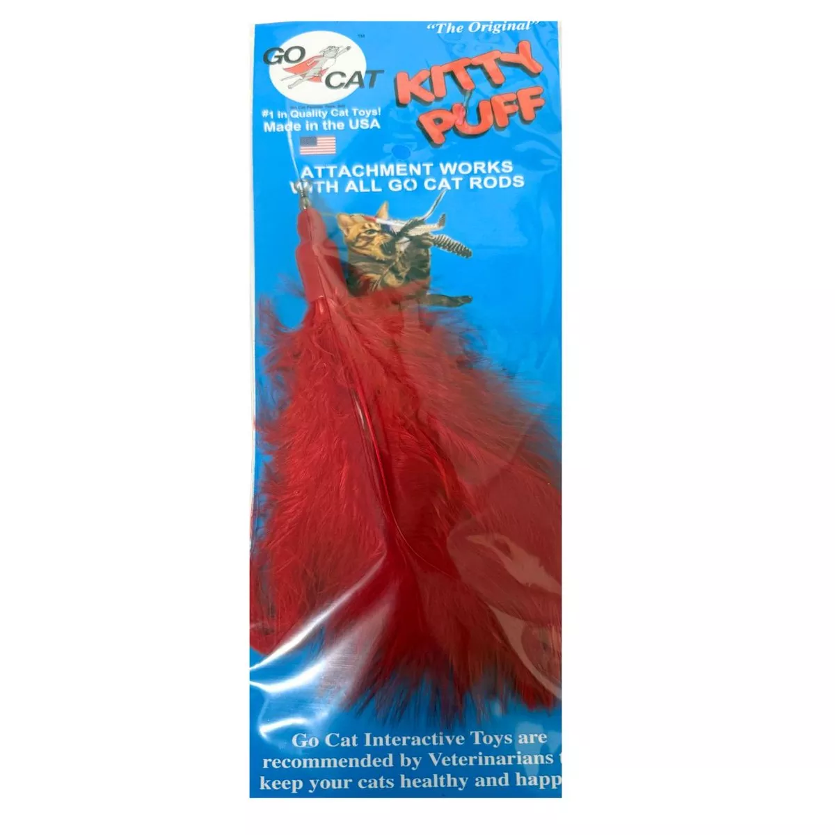 Go Cat Da Bird Kitty Puff Attachment