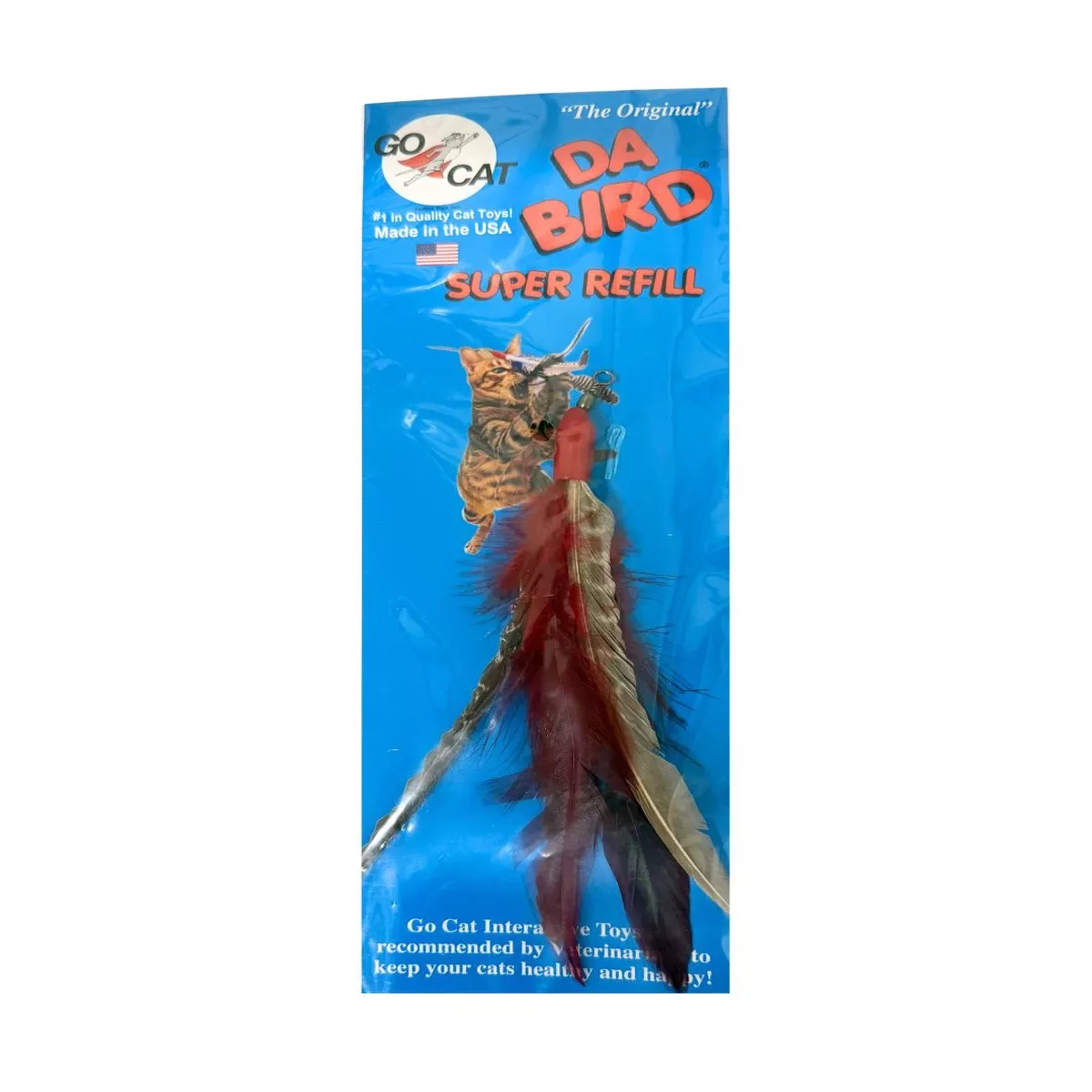 Go Cat Da Bird Super Refill Feathers