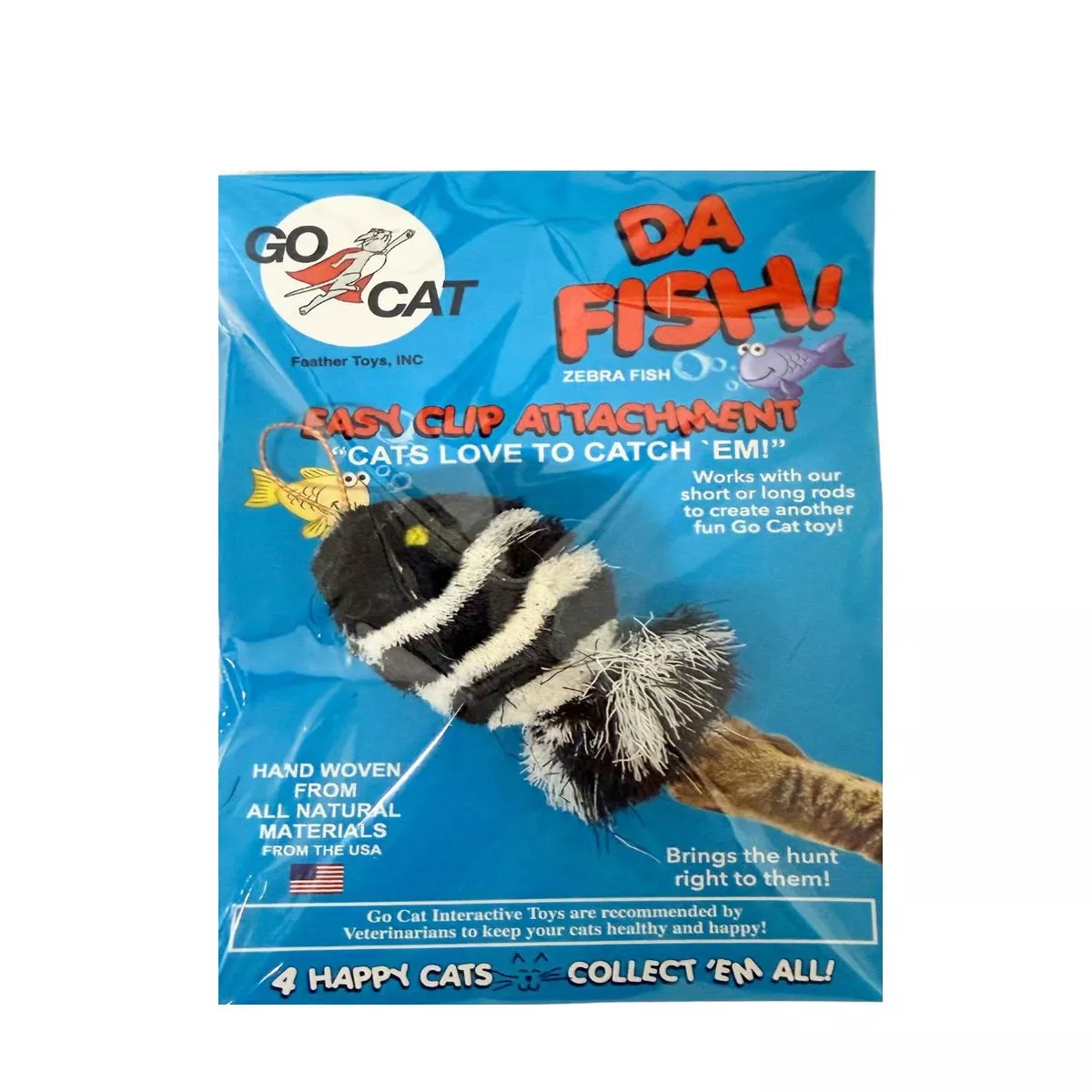 Go Cat Da Fish Zebra Refill