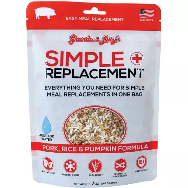 Grandma Lucy's Simple Replacement - Pork, Rice & Pumpkin Formula