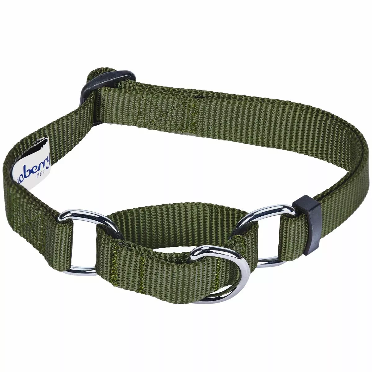 Green Martingale Safety Training Dog Collar For Control