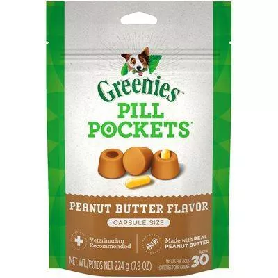 Greenies Pill Pockets For Dogs Peanut Butter