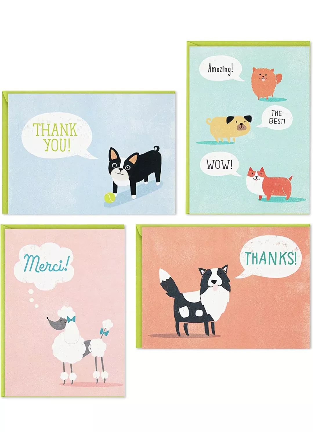 Hallmark Pet Thank You Note Greeting Card