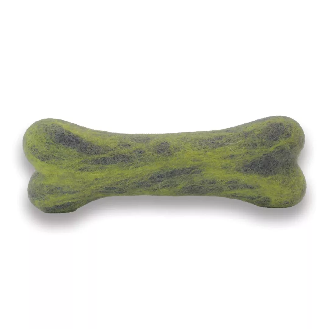 Handmade Wool Dog Bone