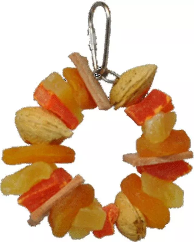 Happy Beaks Tropical Delight Fruit Nut Ring SM