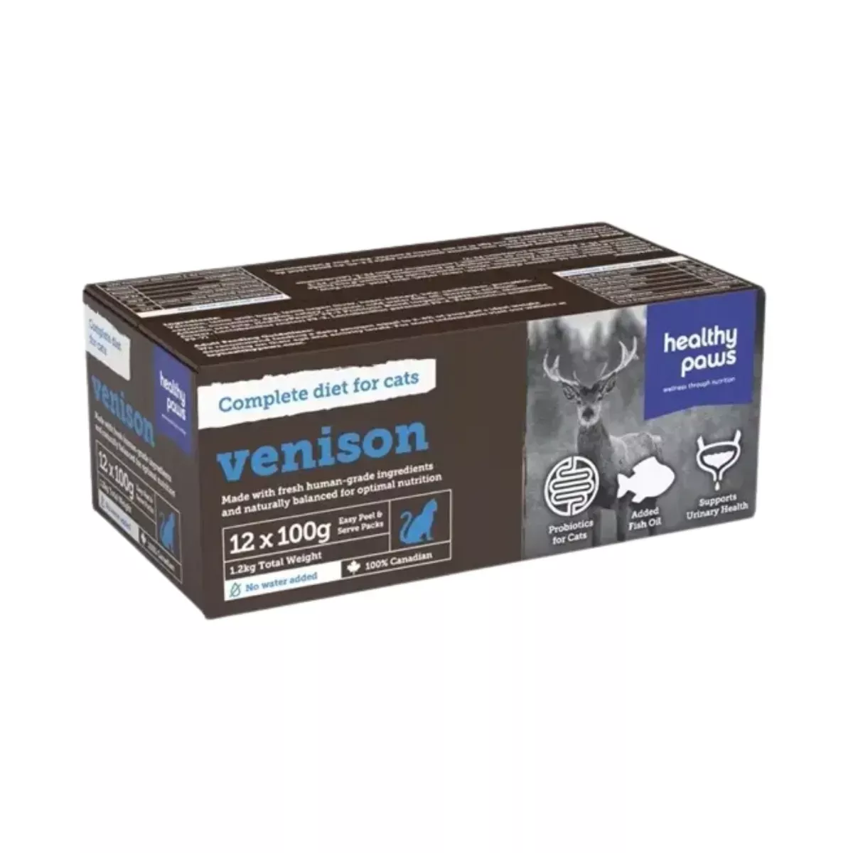 Healthy Paws Complete Diet for Cats - Venison