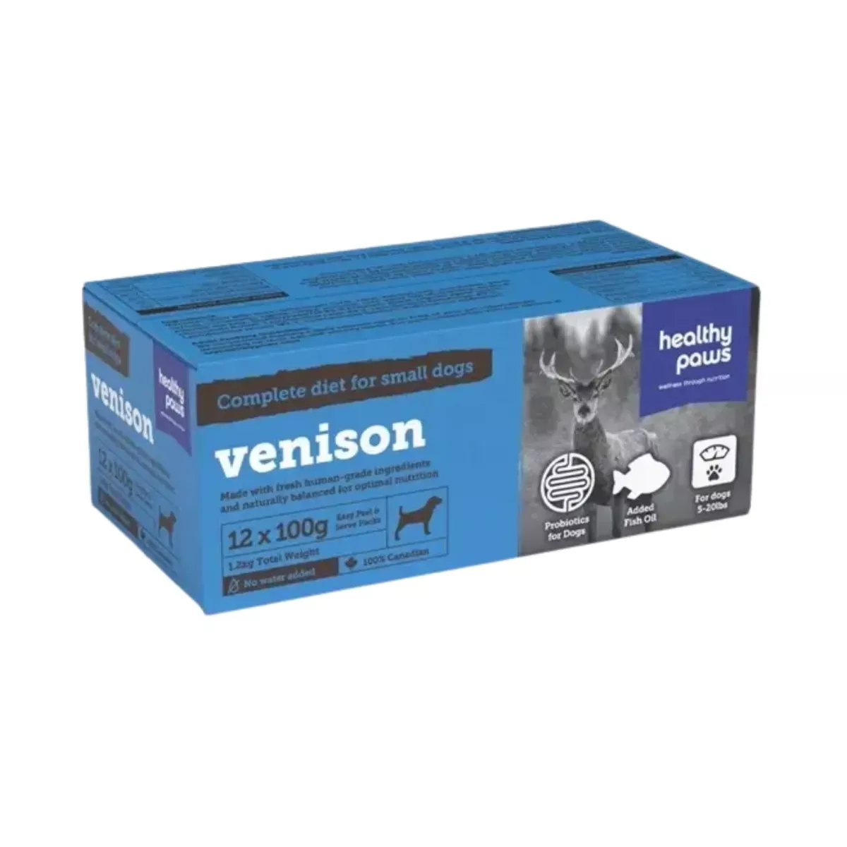 Healthy Paws Complete Diet for Small Dogs - Venison