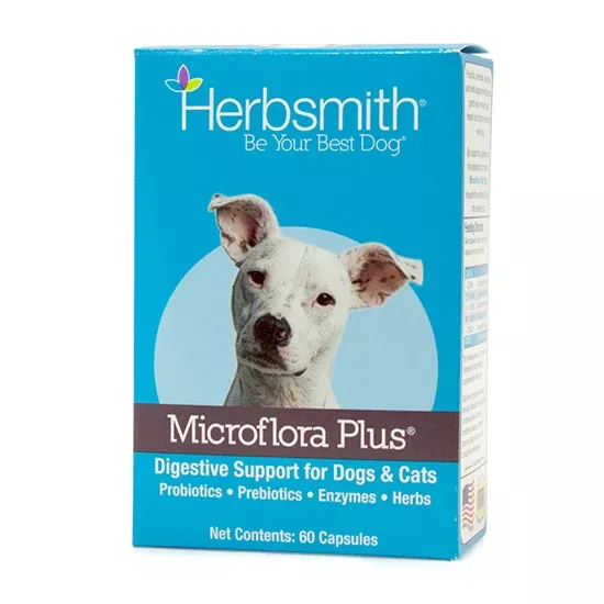Herbsmith Microflora Plus Digestive Support for Dogs