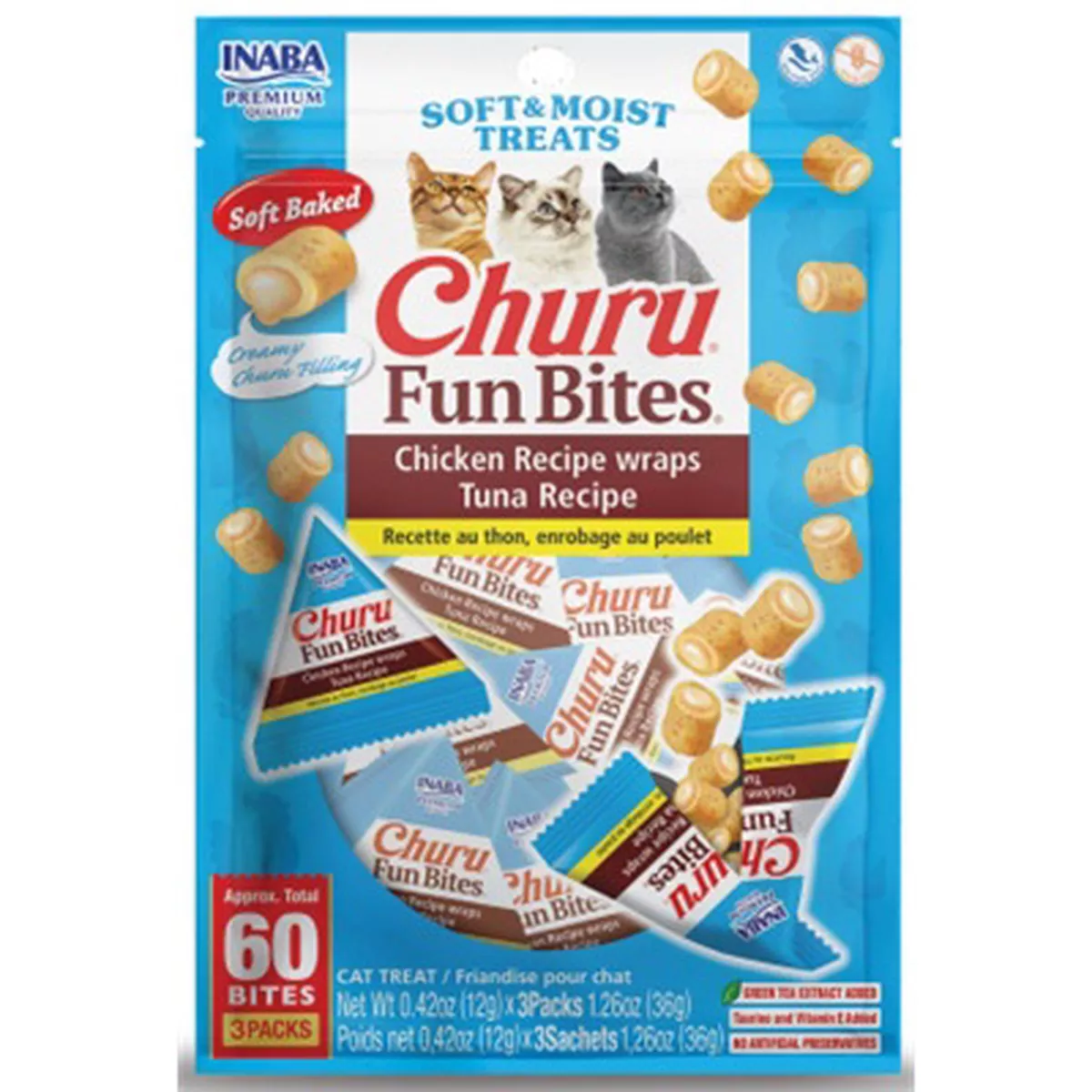 Inaba Churu Fun Bites Tuna Cat Treats