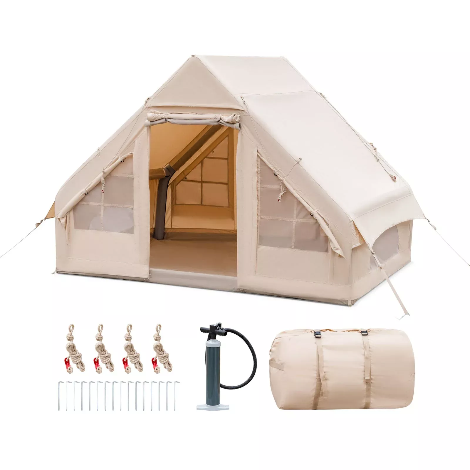 Inflatable Camping Tent 2/4/6 People Tent
