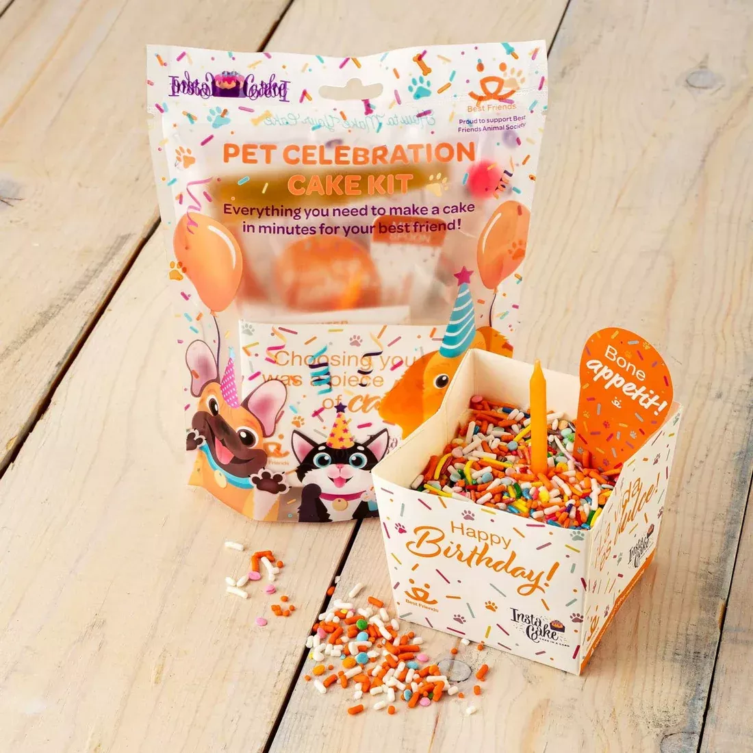 Insta Cake Celebration Cake Kit For Dogs & Cats