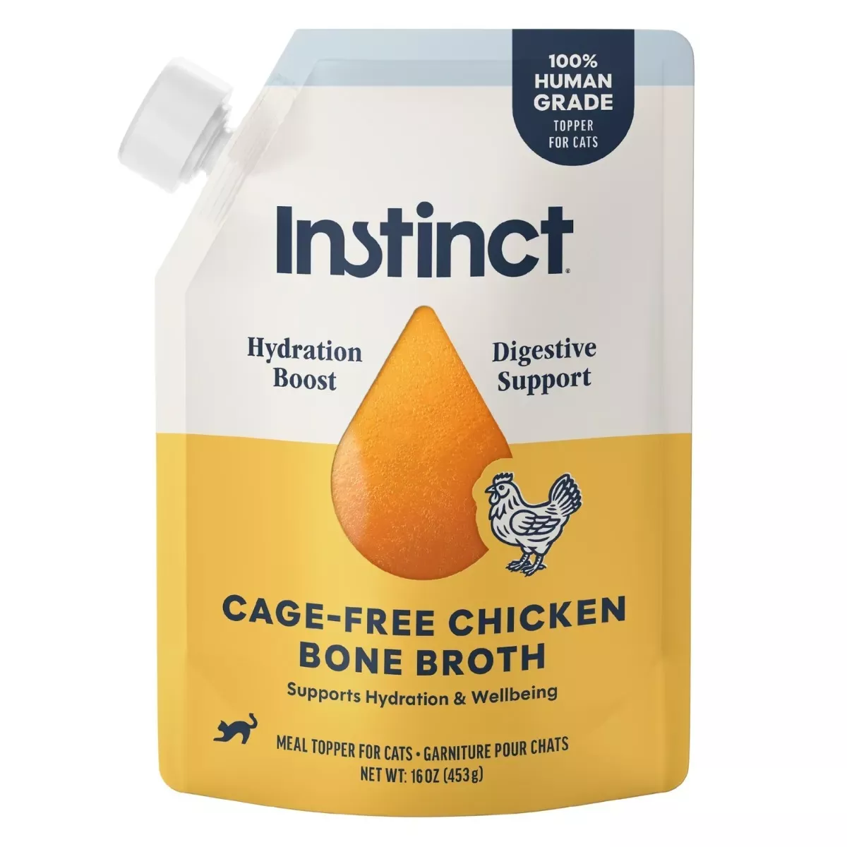 Instinct Bone Broth Meal Topper for Cats - Chicken