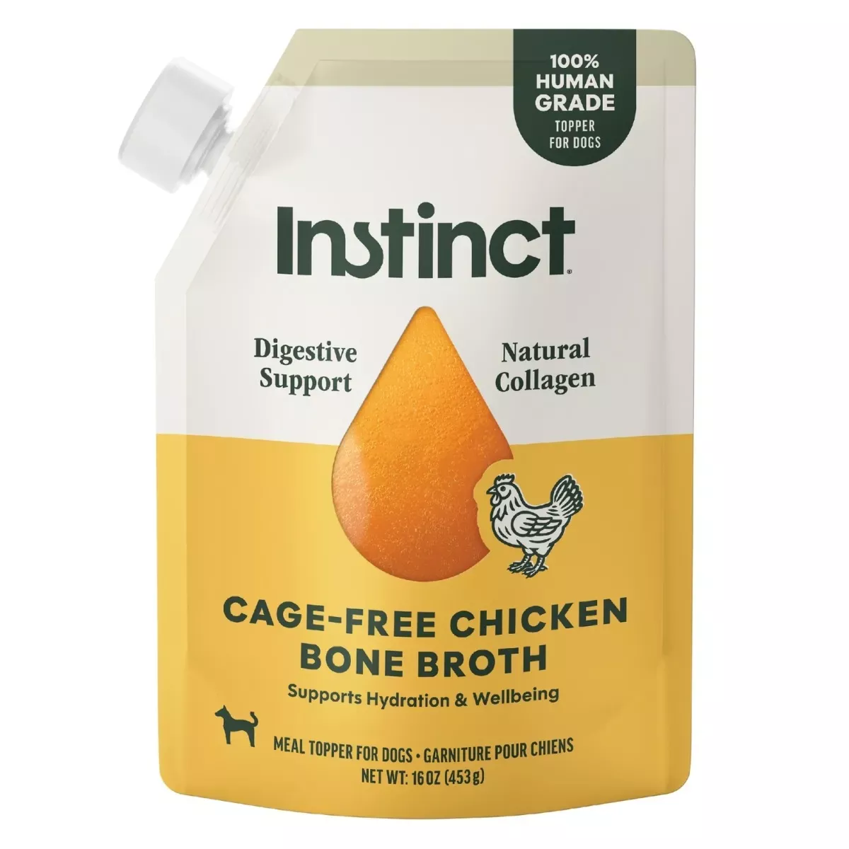 Instinct Bone Broth Meal Topper for Dogs - Chicken